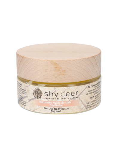 Naturalne masło do ciała - tropikalne, 100 ml Shy deer