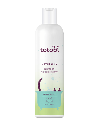 Naturalny szampon hipoalergiczny dla zwierząt, 300ml Totobi