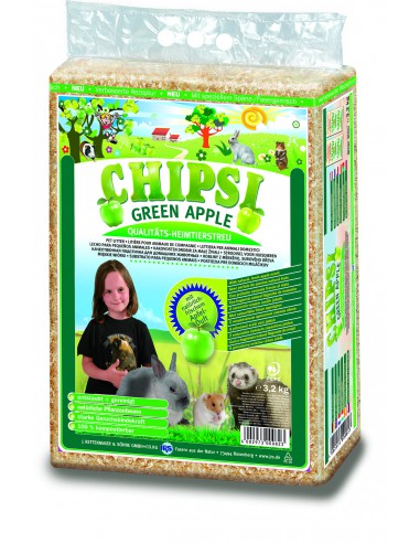 CHIPSI Green Apple 60l, 3,2 kg "wiórowe"