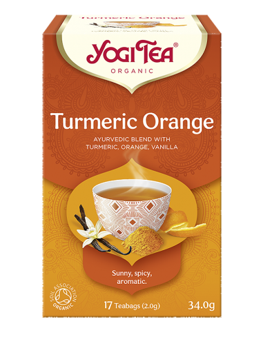 Yogi Tea Herbata Kurkuma Pomarańcza TURMERIC ORANGE