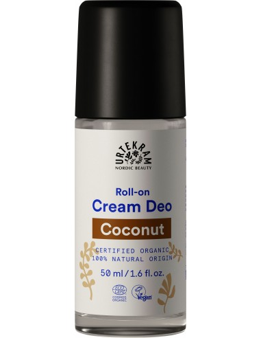 Dezodorant w kulce kokosowy kremowy BIO 50 ml Urtekram