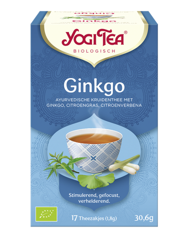 Yogi Tea Herbata Ginkgo - miłorząb japoński GINKGO