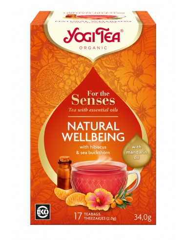 Yogi Tea Herbata Szczęście z natury NATURAL WELLBEING