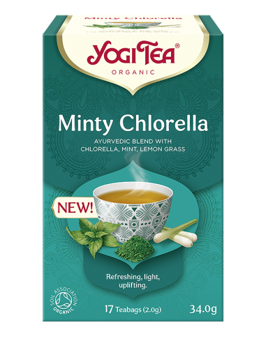 Yogi Tea Herbata Miętowa chlorella MINTY CHLORELLA