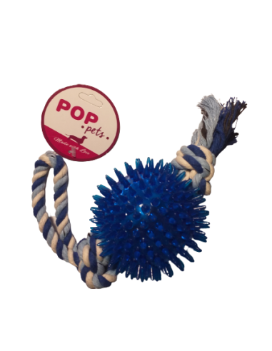 POP PETS Piłka jeżowiec na sznurku, 25cm, mix kolorów [06430]