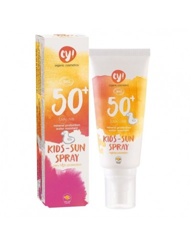 Ey! Spray na słońce SPF 50+ Kids - dla dzieci, 100 ml Eco cosmetics