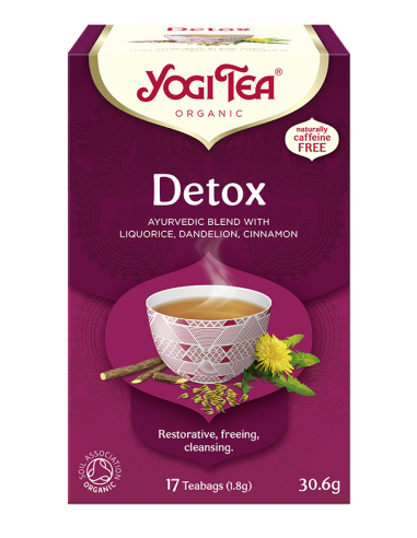Yogi Tea Herbata Oczyszczająca DETOX z mniszkiem lekarskim