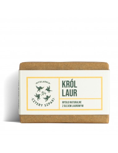 Mydło Król Laur - mydło naturalne z olejem laurowym, Cztery szpaki