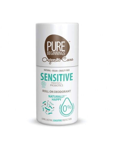 Pure Beginnings Organic Care, Dezodorant w kulce Sensitive, 75ml