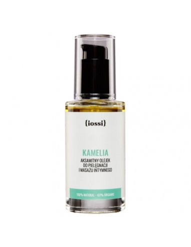 Kamelia. Aksamitny olejek do pielęgnacji i masażu intymnego / 50 ml Iossi