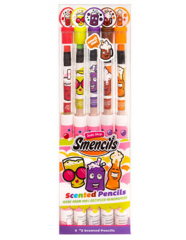 Pachnące Eko-Ołówki Smencils Napoje Gazowane - 5 ołówków Scentco Inc