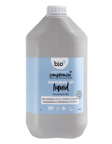 Hypoalergiczny skoncentrowany płyn do mycia naczyń odpowiedni dla skóry wrażliwej, 5 l, Bio-D