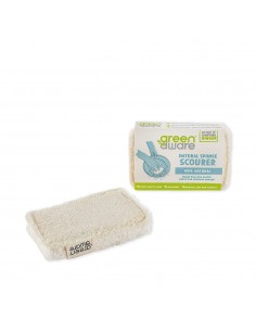 GreenAware, Kompostowalna dwustronna gąbka do mycia naczyń, 1 szt.