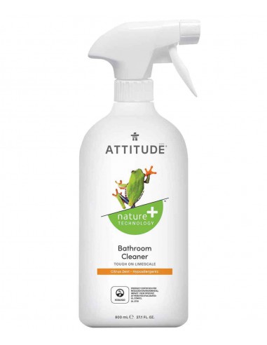 Attitude, Płyn do czyszczenia łazienki Skórka Cytrynowa (Citrus Zest), 800 ml