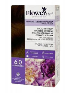 FlowerTint 6.0 Ciemny Blond - Naturalna trwała farba do...
