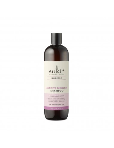 Sukin, SENSITIVE Delikatny szampon micelarny, 500 ml